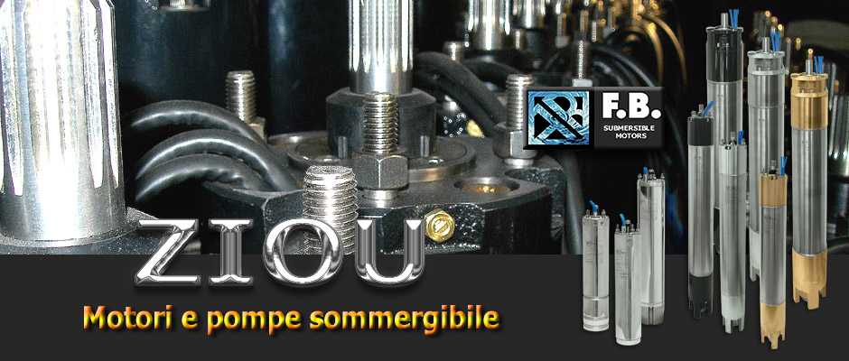 14. ZIOU - F.B. -  Motori e pompe sommergibiler